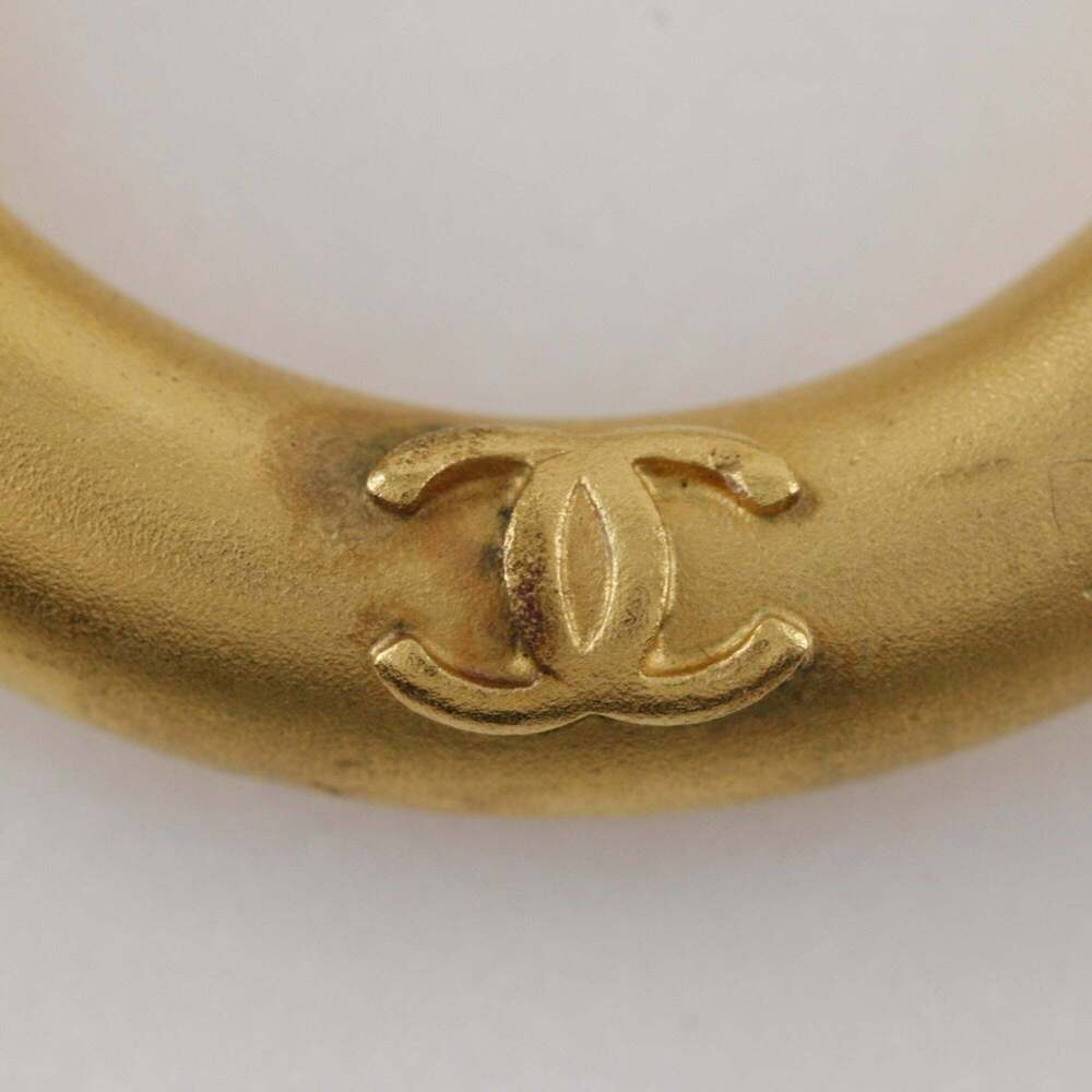 CHANEL Authentic Vintage Gold Earrings - Picture 6 of 13